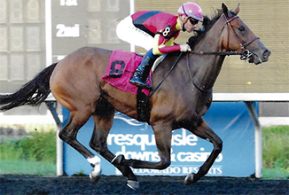 Shamrock Rose wins Malvern Rose stakes at Presque Isle Downs